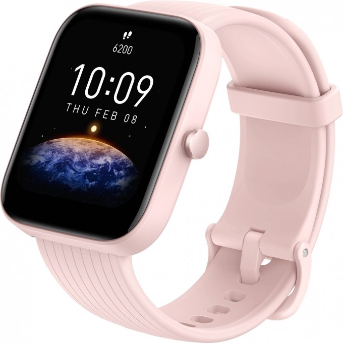 Смарт-часы AMAZFIT BIP 3 PRO A2171 розовые AMF-6972596104827 Смарт-часы AMAZFIT BIP 3 PRO A2171 розовые AMF-6972596104827