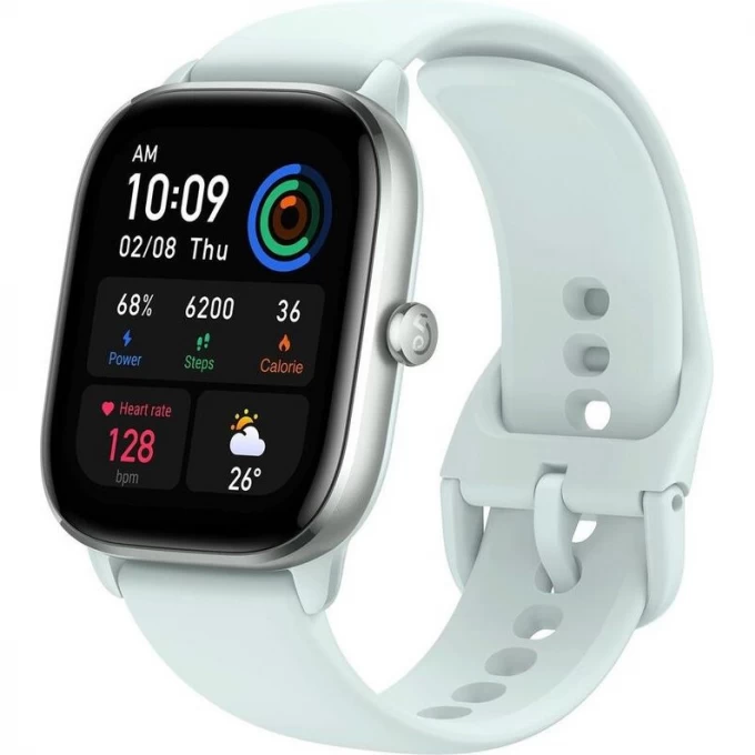 Смарт-часы AMAZFIT GTS 4 mini A2176 голубые AMF-6972596105237 Смарт-часы AMAZFIT GTS 4 mini A2176 голубые AMF-6972596105237