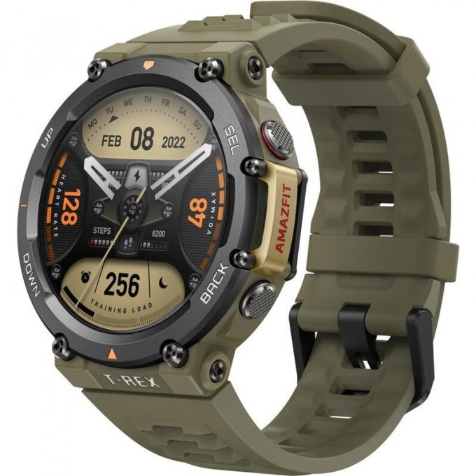 Смарт-часы AMAZFIT T-REX 2 A2170 зеленые AMF-6972596105084 Смарт-часы AMAZFIT T-REX 2 A2170 зеленые AMF-6972596105084